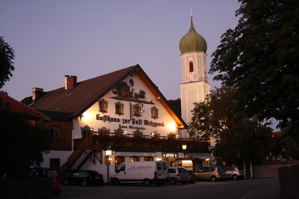 Metzgerei Gasthof Oberhauser - Hotel Zur Post Egling Exteriör bild